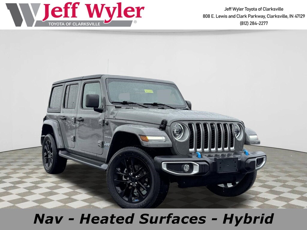 Used 2023 Jeep Wrangler 4xe Sahara SUV