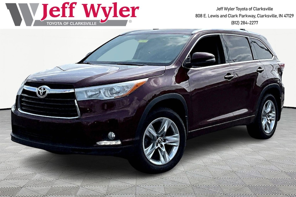 Used 2016 Toyota Highlander Limited V6 SUV
