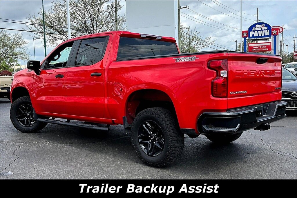 Used 2025 Chevrolet Silverado 1500 Custom Trail Boss Truck Crew Cab