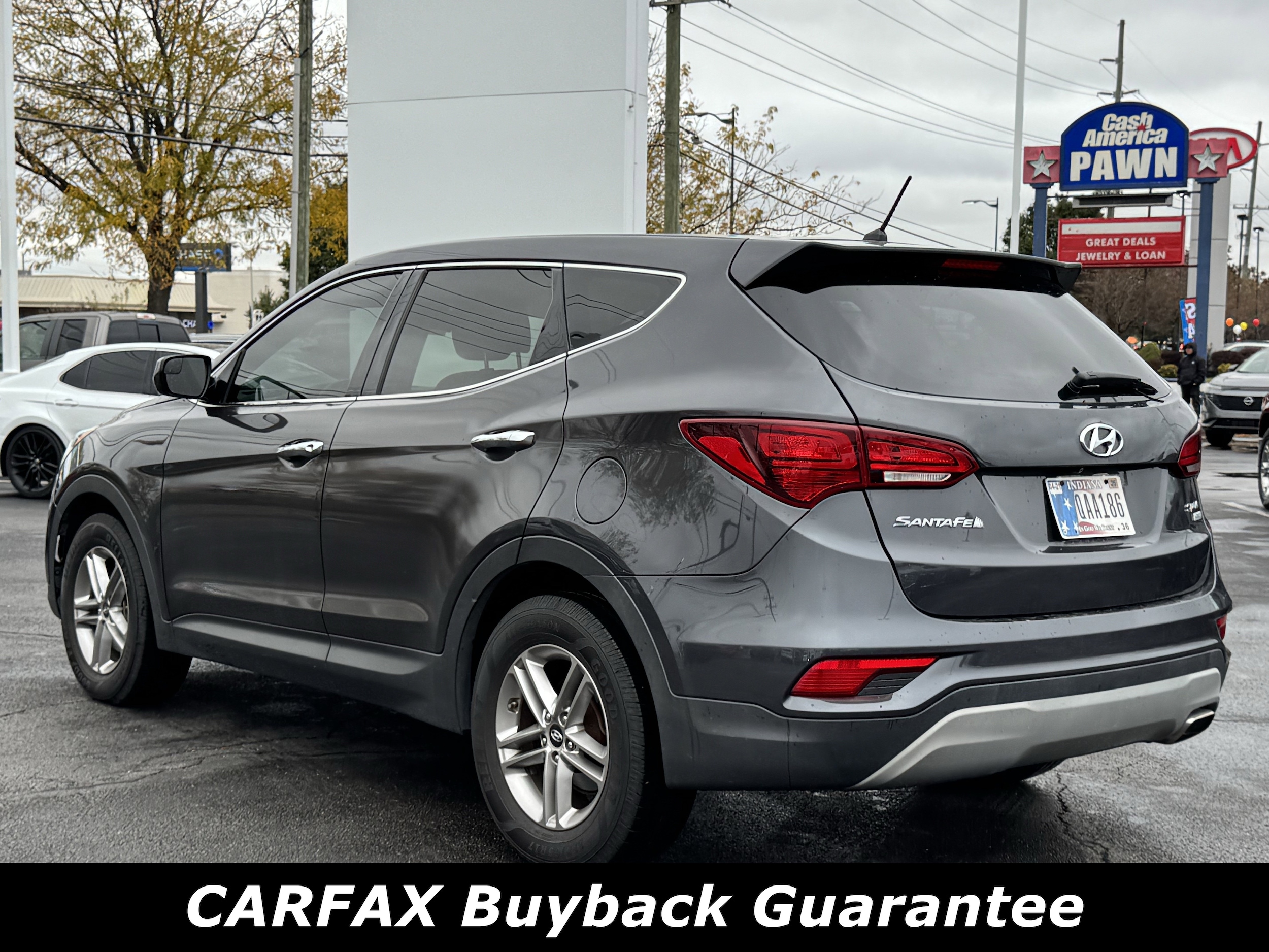 Used 2018 Hyundai Santa Fe Sport with VIN 5XYZTDLB0JG573494 for sale in Clarksville, IN