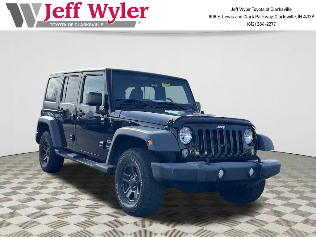 Used 2016 Jeep Wrangler JK Unlimited Sport 4X4 SUV