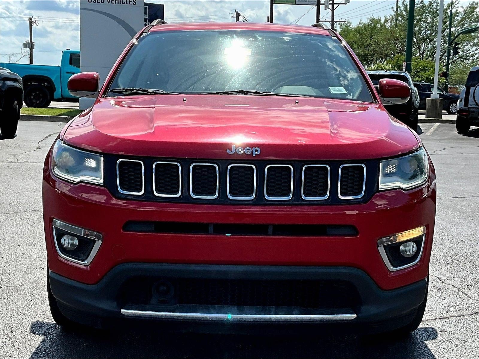 Used 2018 Jeep Compass Limited with VIN 3C4NJCCB4JT406756 for sale in Clarksville, IN