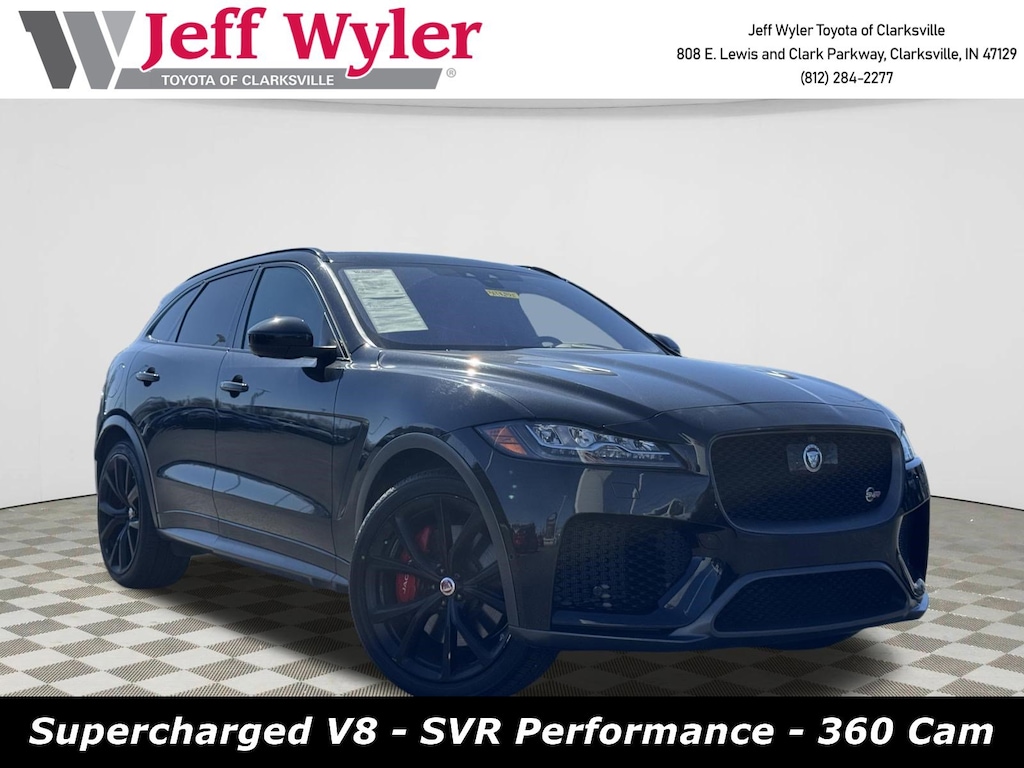 Used 2020 Jaguar F-PACE SVR SUV