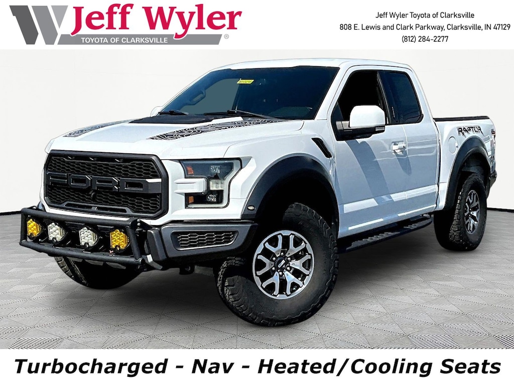 Used 2017 Ford F-150 Raptor Truck SuperCab Styleside