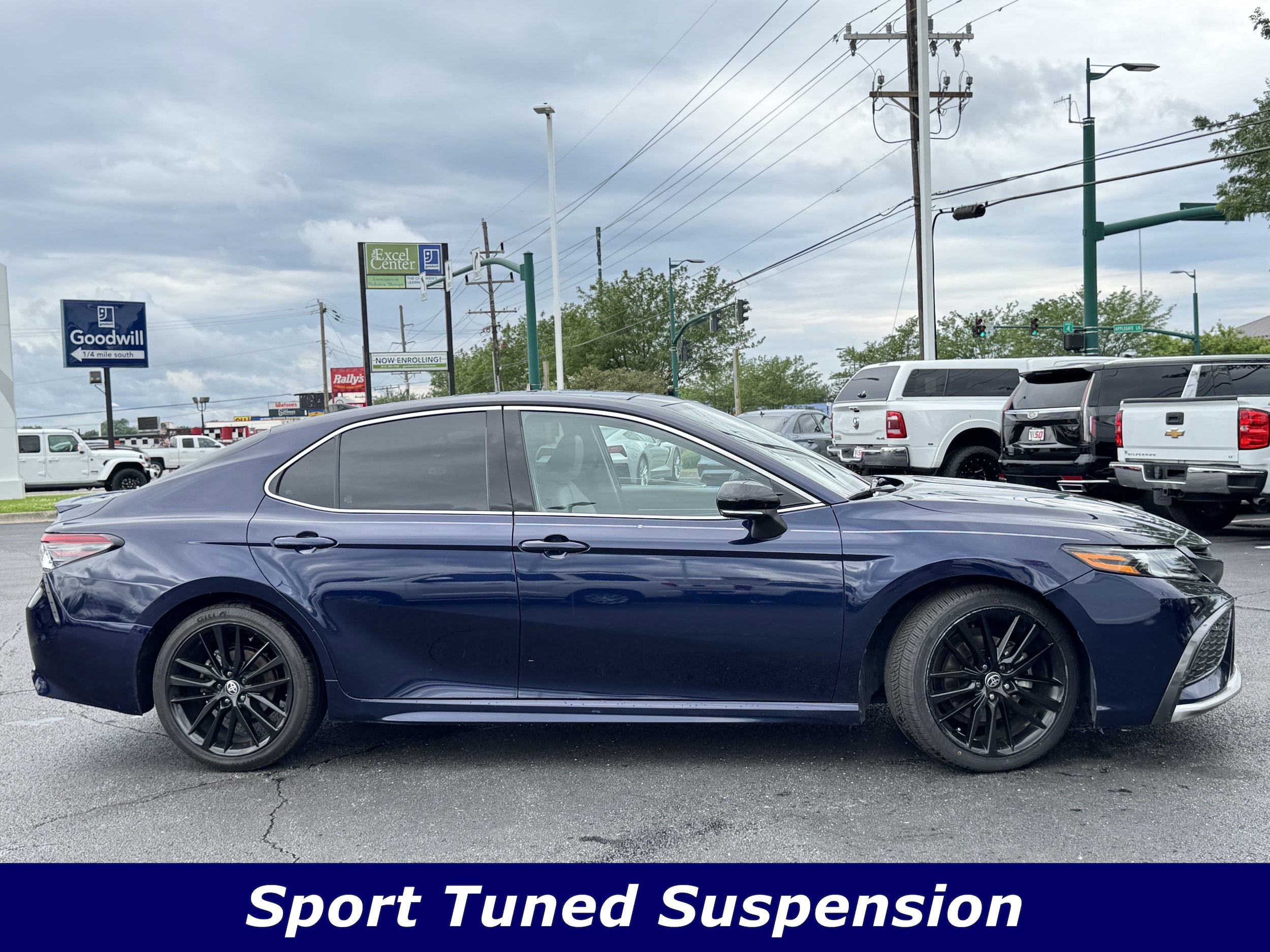 Used 2022 Toyota Camry XSE with VIN 4T1K61AK1NU011503 for sale in Clarksville, IN