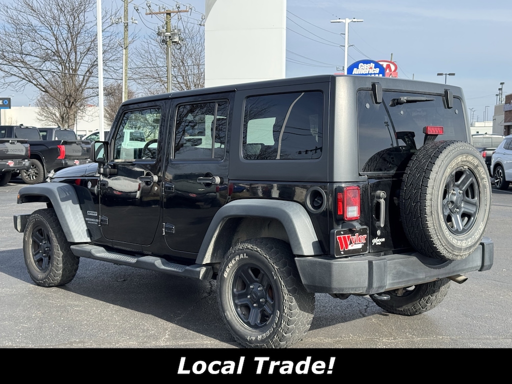 Used 2016 Jeep Wrangler JK Unlimited Sport 4X4 SUV