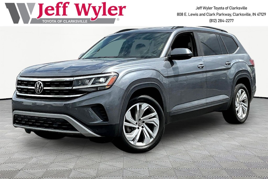 Used 2021 Volkswagen Atlas 2.0T SE w/Technology (2021.5) SUV