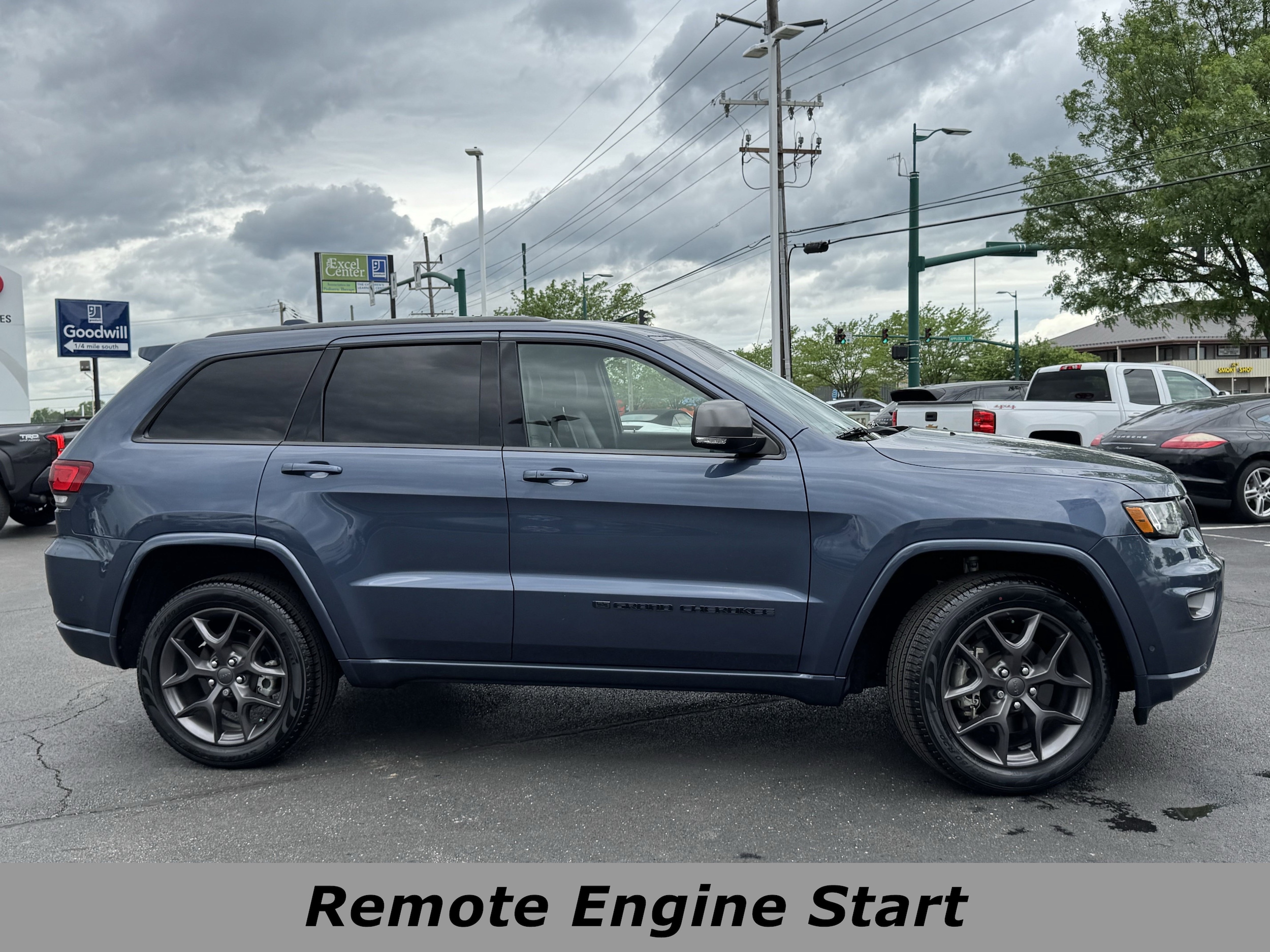 Used 2021 Jeep Grand Cherokee 80th Edition with VIN 1C4RJFBG2MC726092 for sale in Clarksville, IN