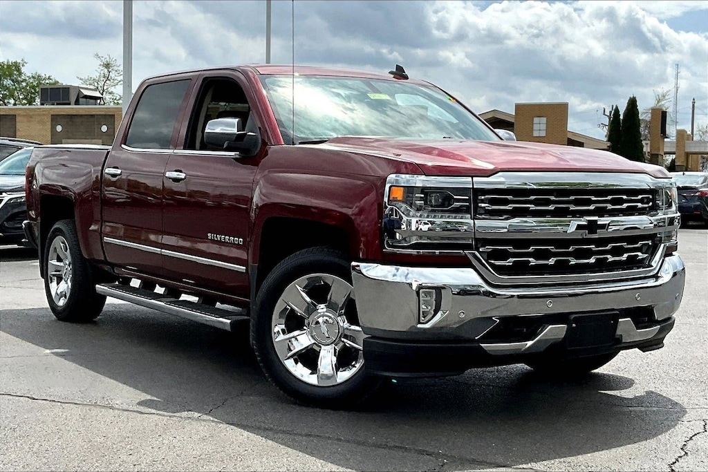 Used 2017 Chevrolet Silverado 1500 LTZ Truck Crew Cab