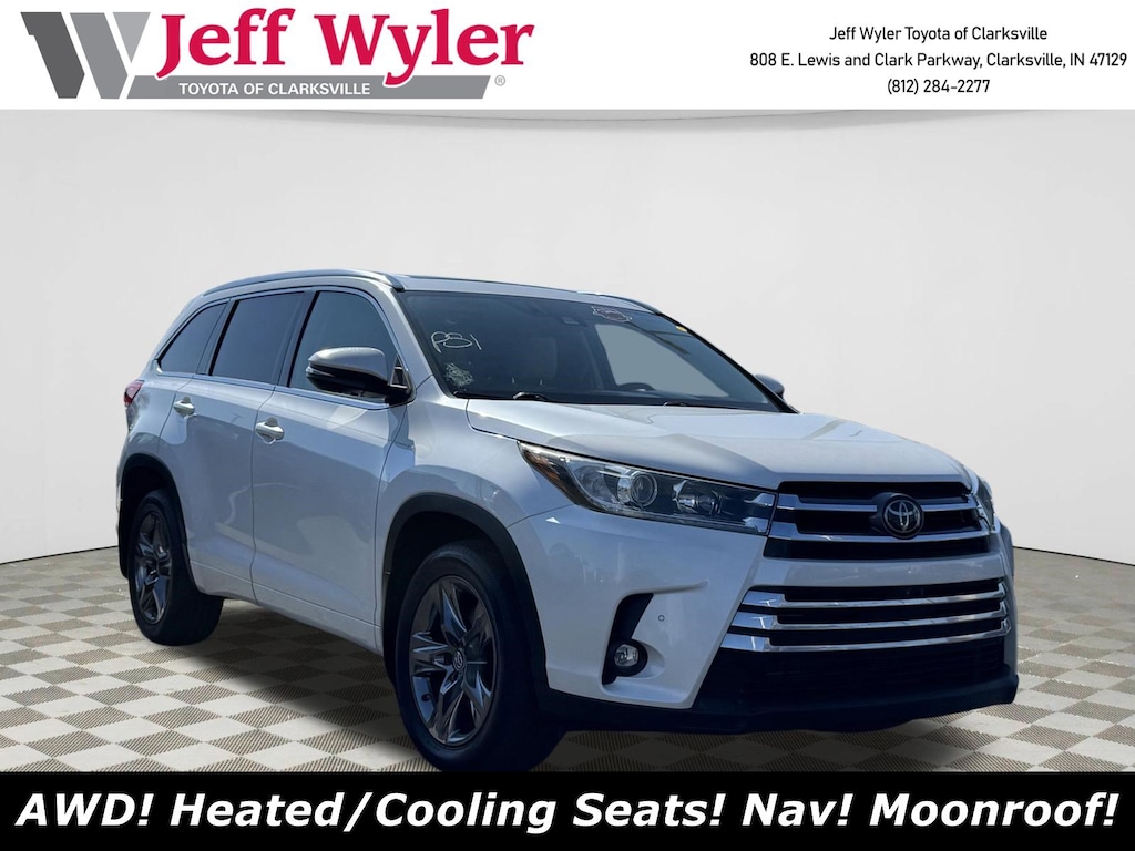 Used 2019 Toyota Highlander Limited Platinum V6 SUV