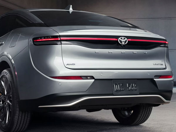 2023 Toyota Crown Rear Angle