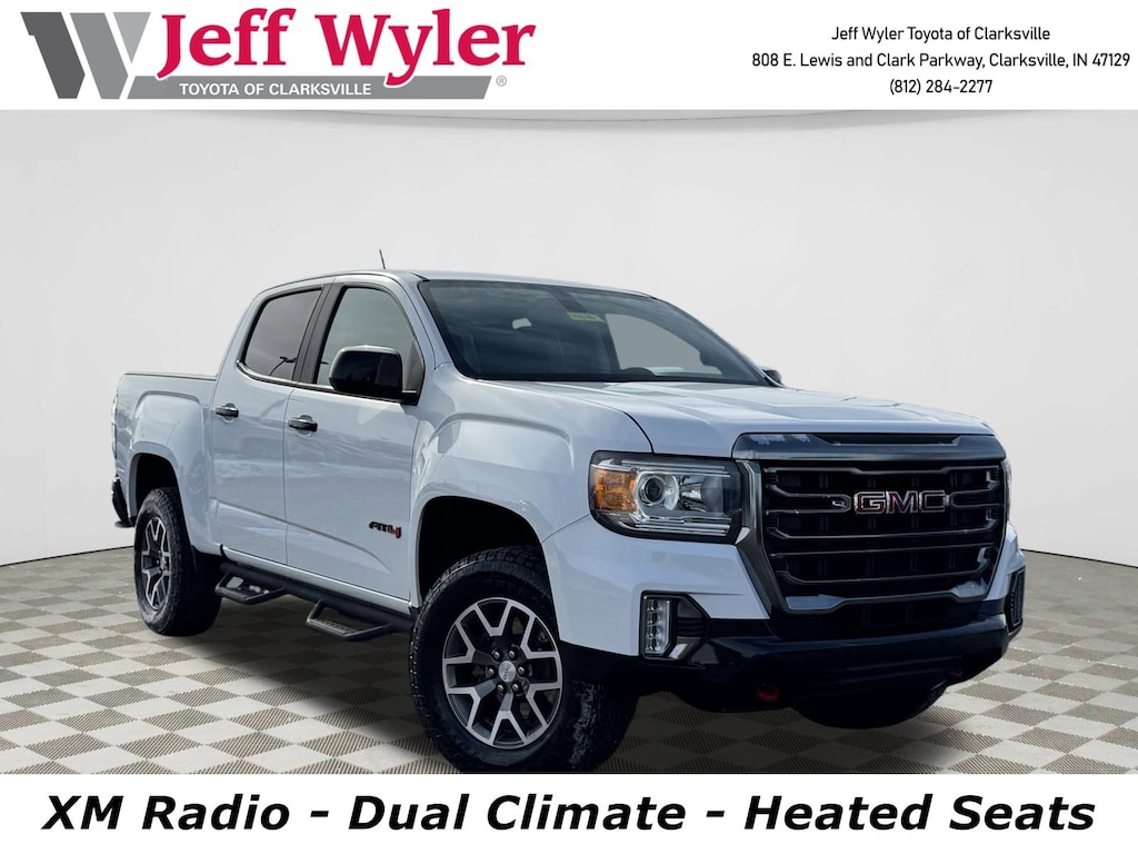 Used 2021 GMC Canyon AT4 w/Cloth Truck Crew Cab