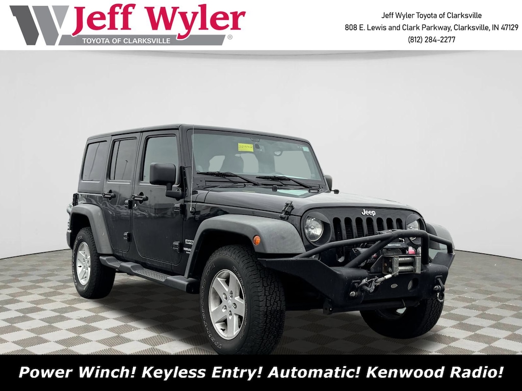 Used 2014 Jeep Wrangler Unlimited Sport 4x4 SUV