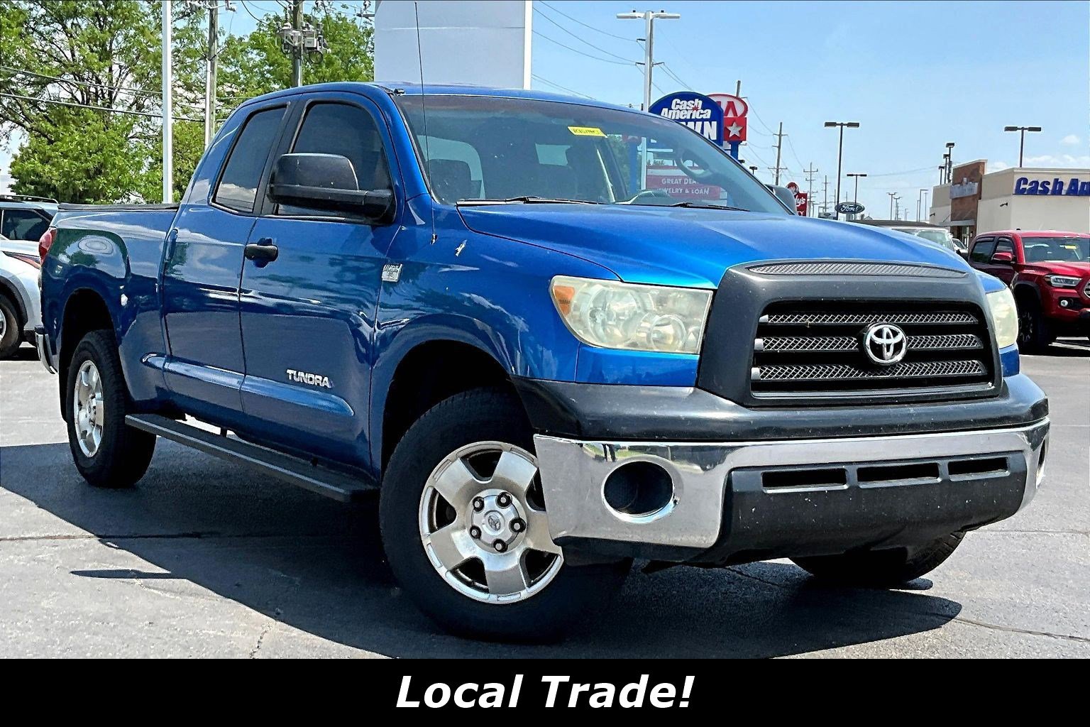 Used 2008 Toyota Tundra SR5 with VIN 5TFRT54178X021445 for sale in Clarksville, IN
