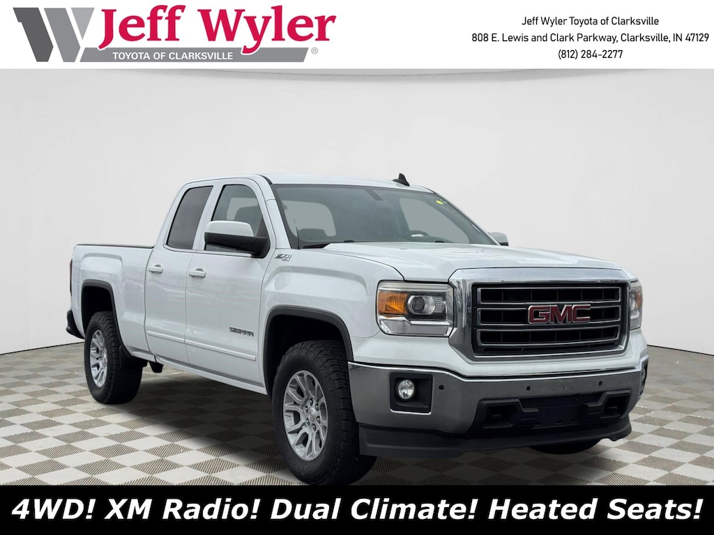 Used 2015 GMC Sierra 1500 SLE Truck Double Cab