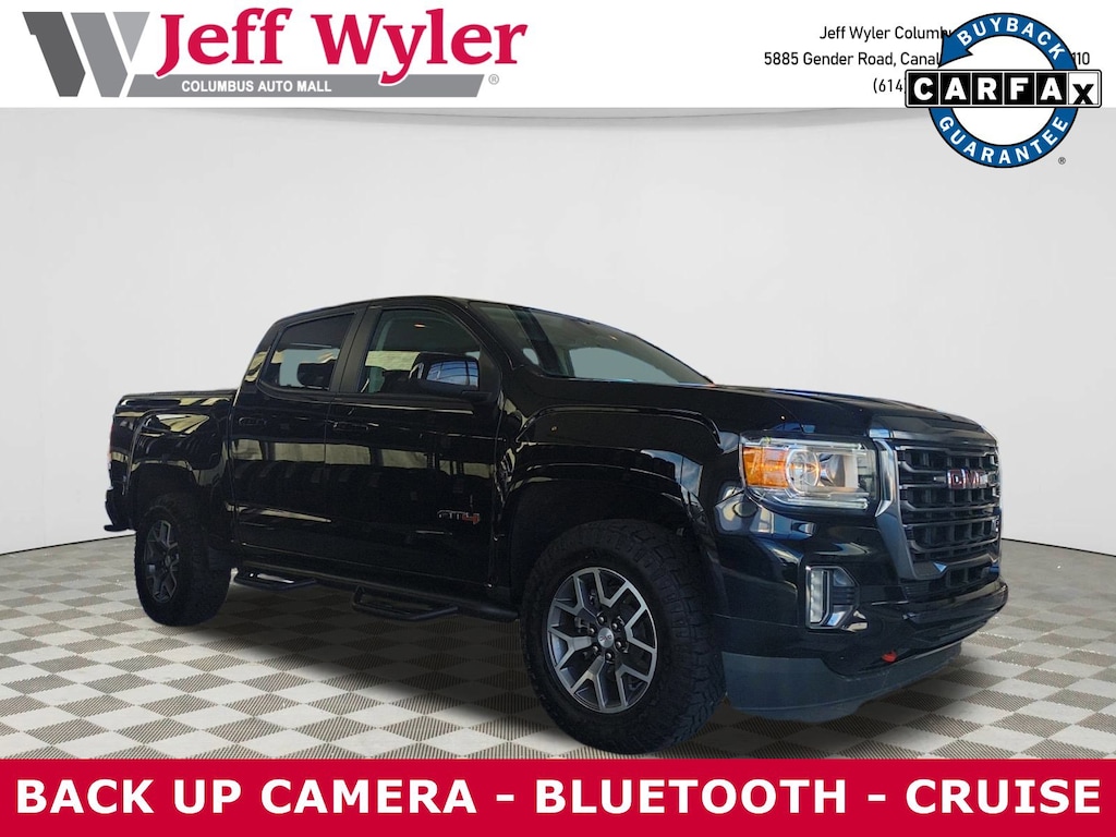 Used 2022 GMC Canyon 4WD Crew Cab 128 AT4 w/Leather Truck Crew Cab
