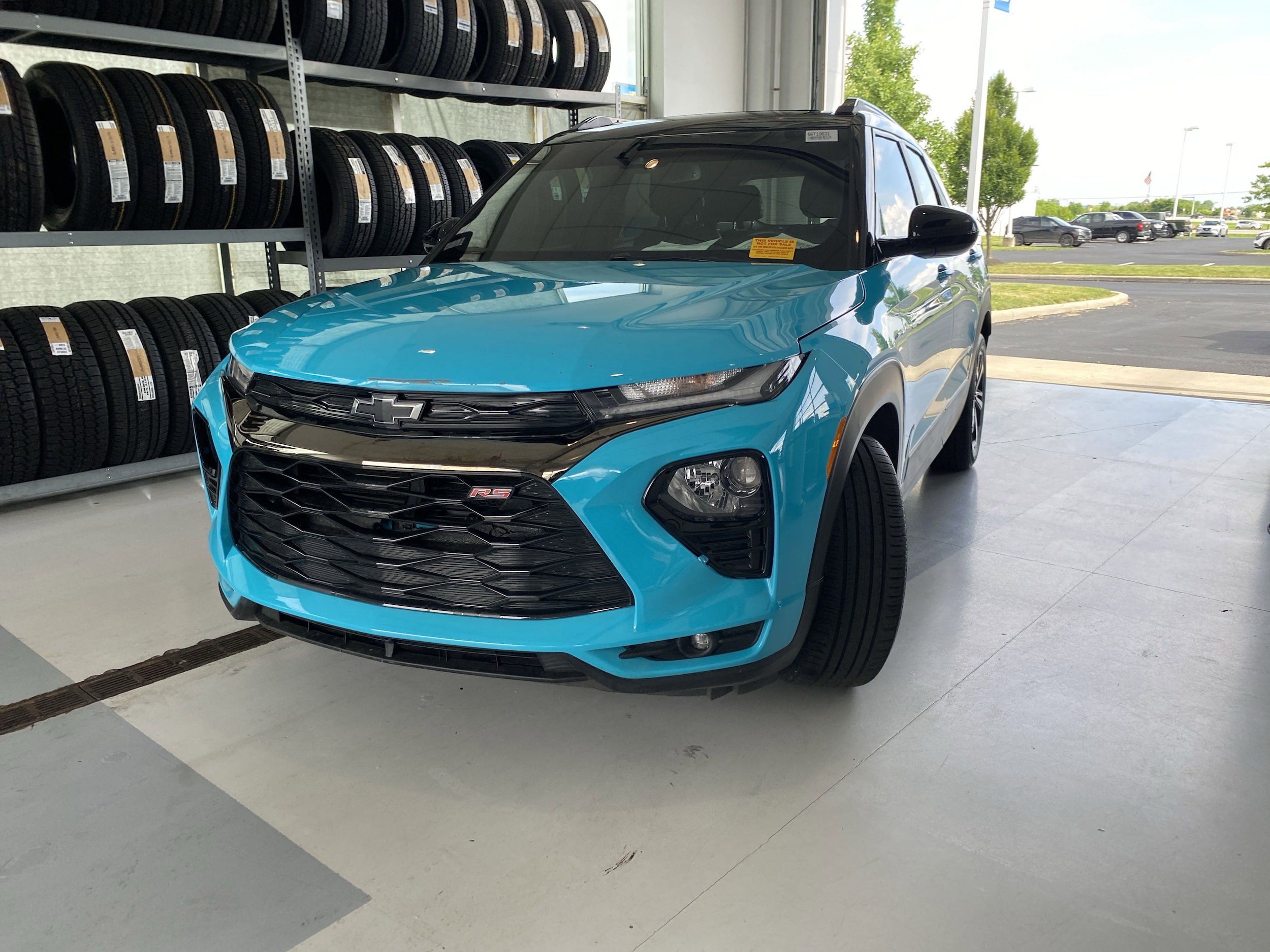 Used 2021 Chevrolet Trailblazer RS with VIN KL79MTSL6MB116539 for sale in Canal Winchester, OH