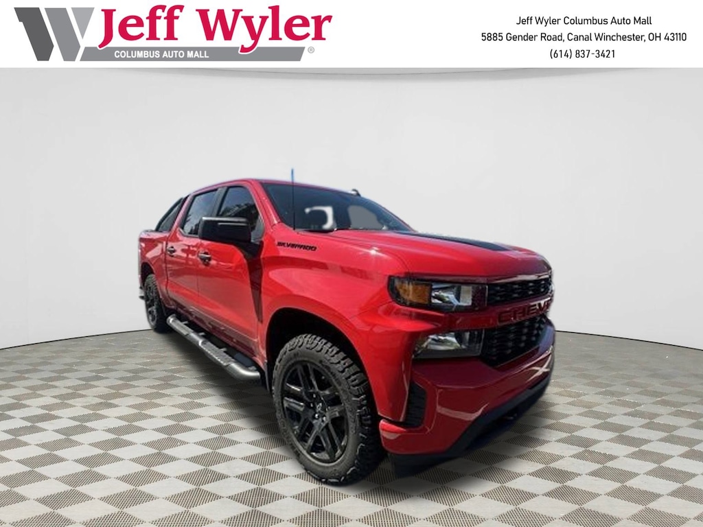 Used 2020 Chevrolet Silverado 1500 4WD Crew Cab 147 Custom Truck Crew Cab