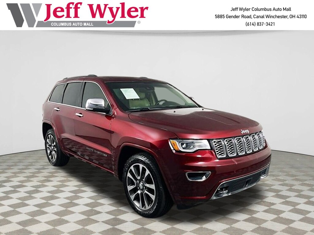 Used 2018 Jeep Grand Cherokee Overland 4x2 SUV