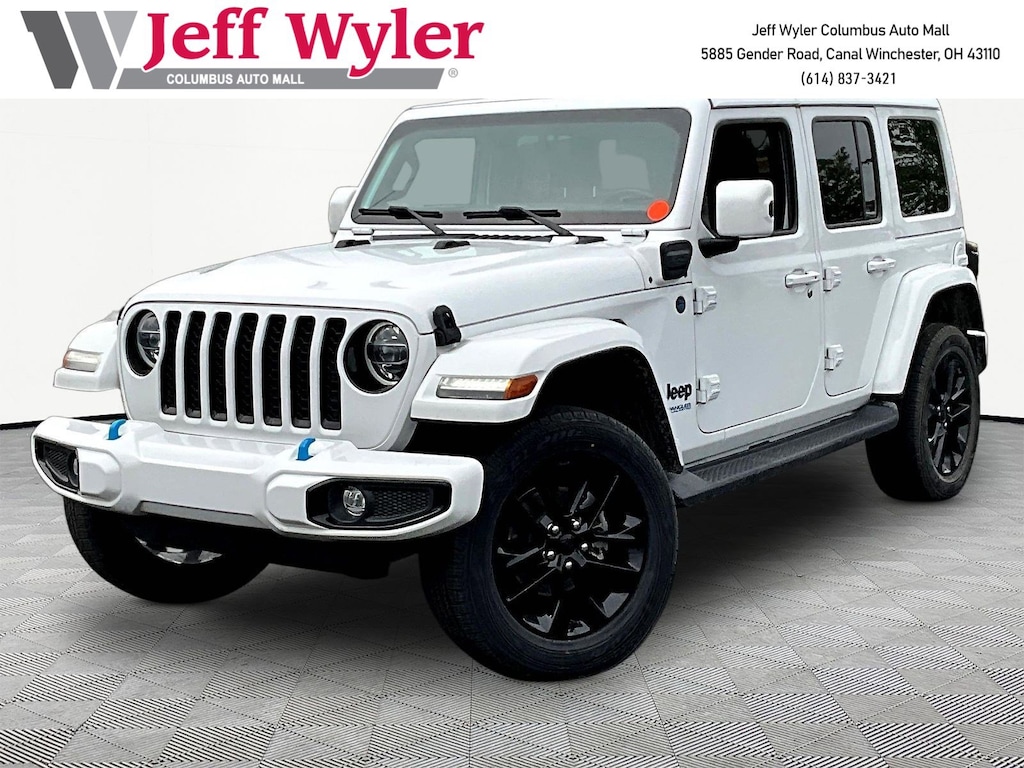 Used 2021 Jeep Wrangler 4xe Unlimited Sahara High Altitude 4x4 SUV