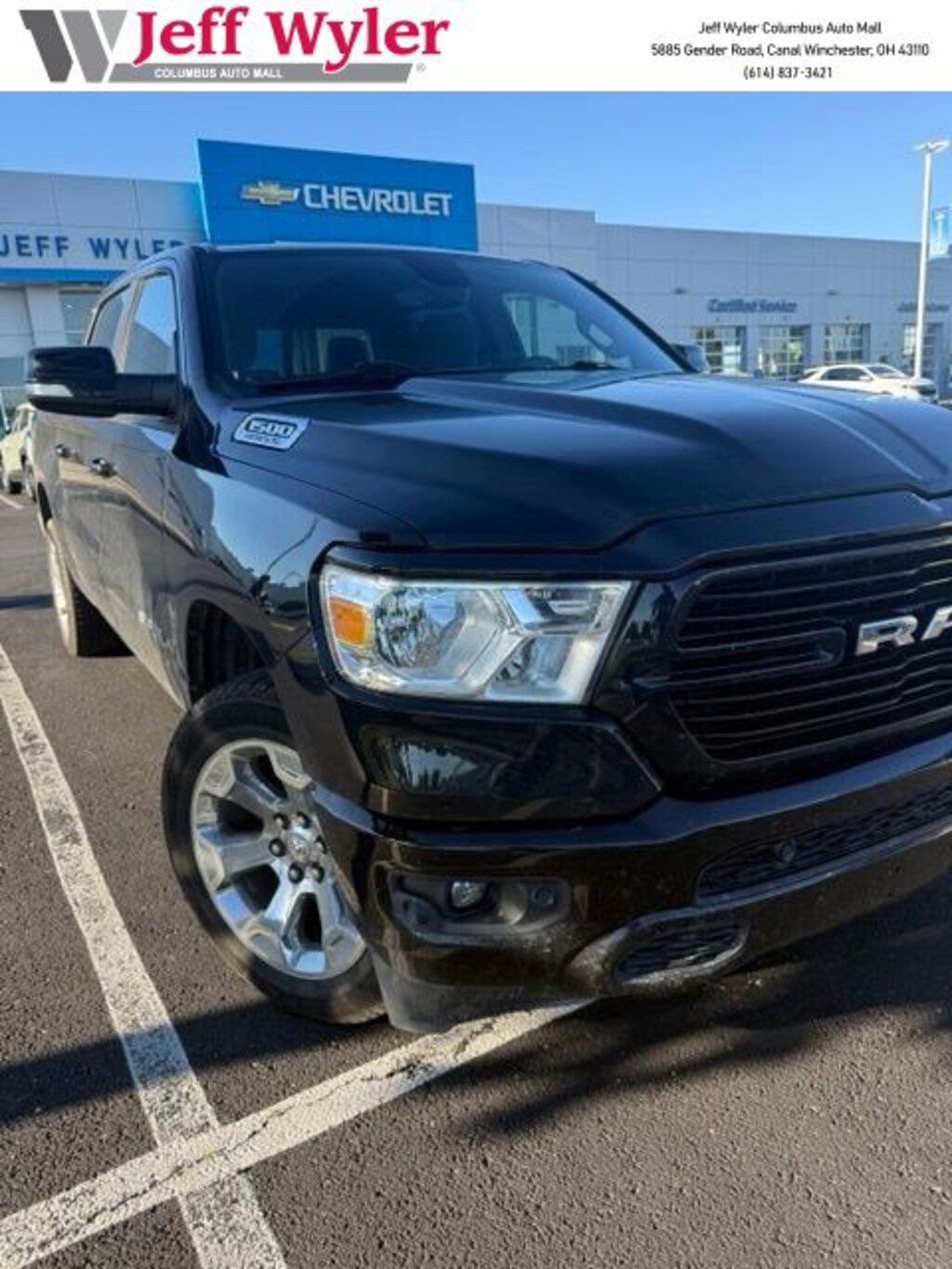 Used 2020 Ram 1500 Big Horn 4x4 Crew Cab 57 Box Truck Crew Cab