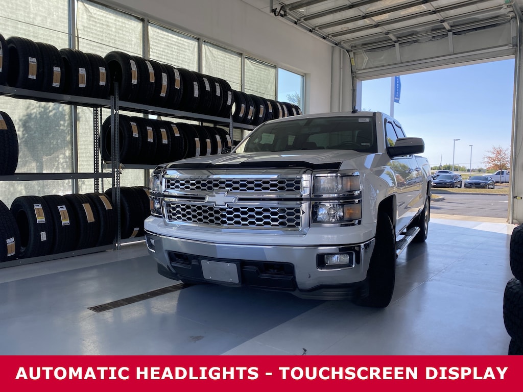 Used 2015 Chevrolet Silverado 1500 4WD Double Cab 143.5 LT w/1LT Truck Double Cab