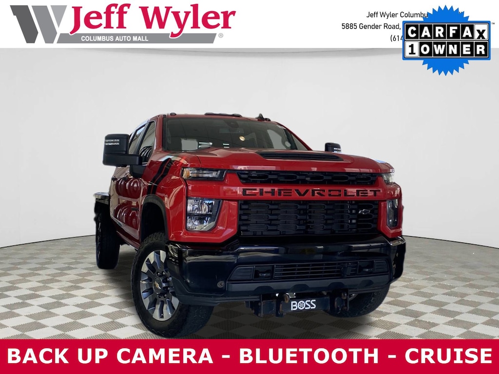 Used 2021 Chevrolet Silverado 2500HD 4WD Crew Cab 159 Custom Truck Crew Cab