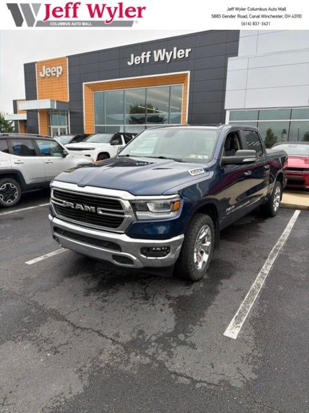Used 2020 Ram 1500 Big Horn 4x4 Crew Cab 57 Box Truck Crew Cab