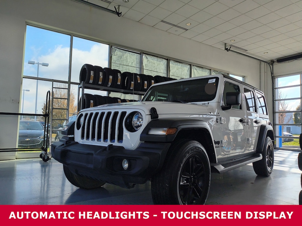 Used 2022 Jeep Wrangler Unlimited Sport Altitude 4x4 SUV