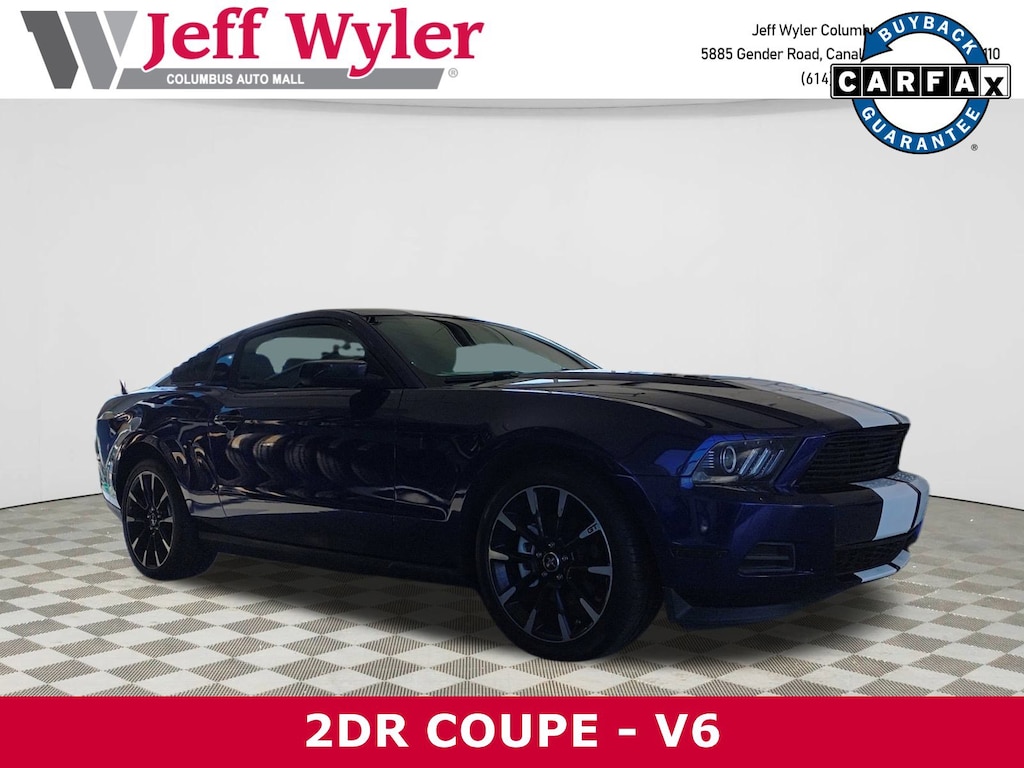 Used 2012 Ford Mustang 2dr Cpe V6 Coupe