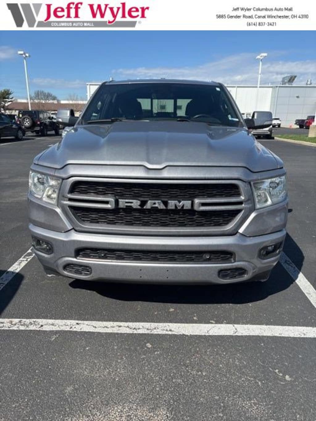 Used 2020 Ram 1500 Big Horn 4x4 Crew Cab 57 Box Truck Crew Cab