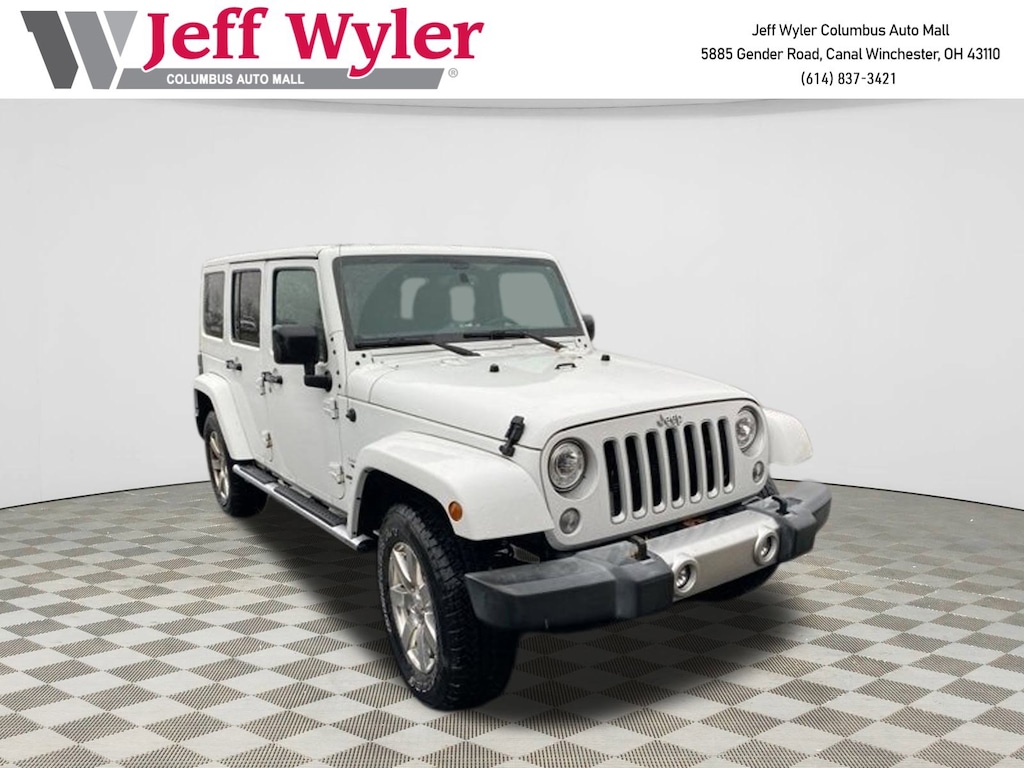 Used 2017 Jeep Wrangler Unlimited Sahara 4x4 SUV