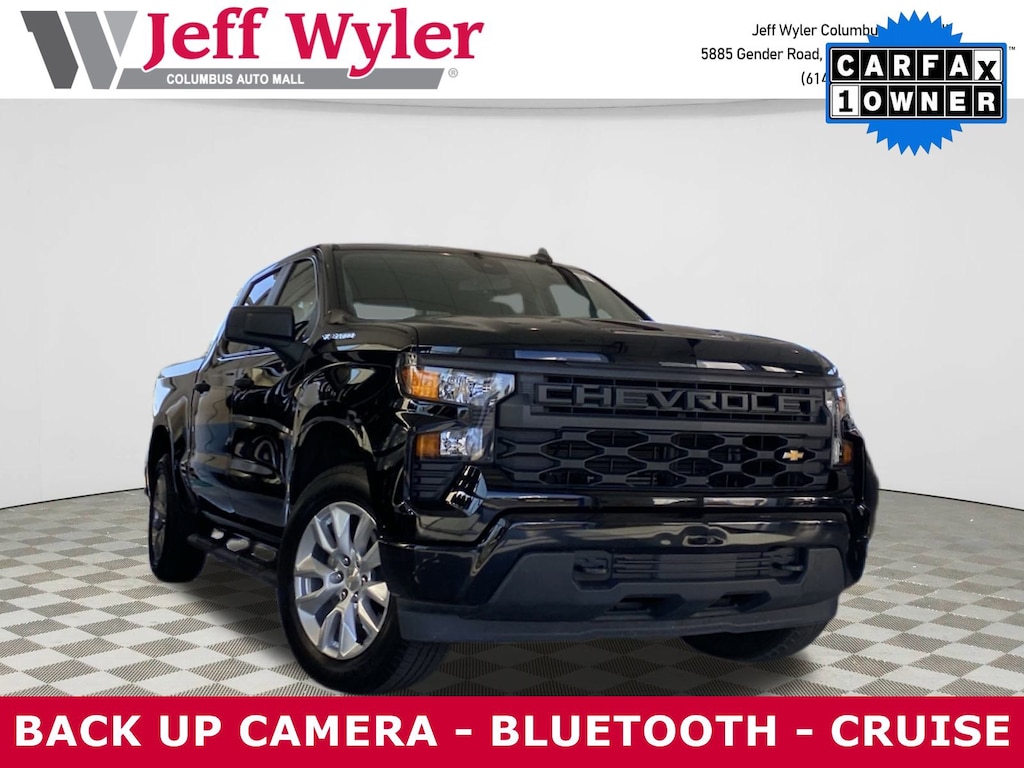 Used 2022 Chevrolet Silverado 1500 4WD Crew Cab 147 Custom Truck Crew Cab