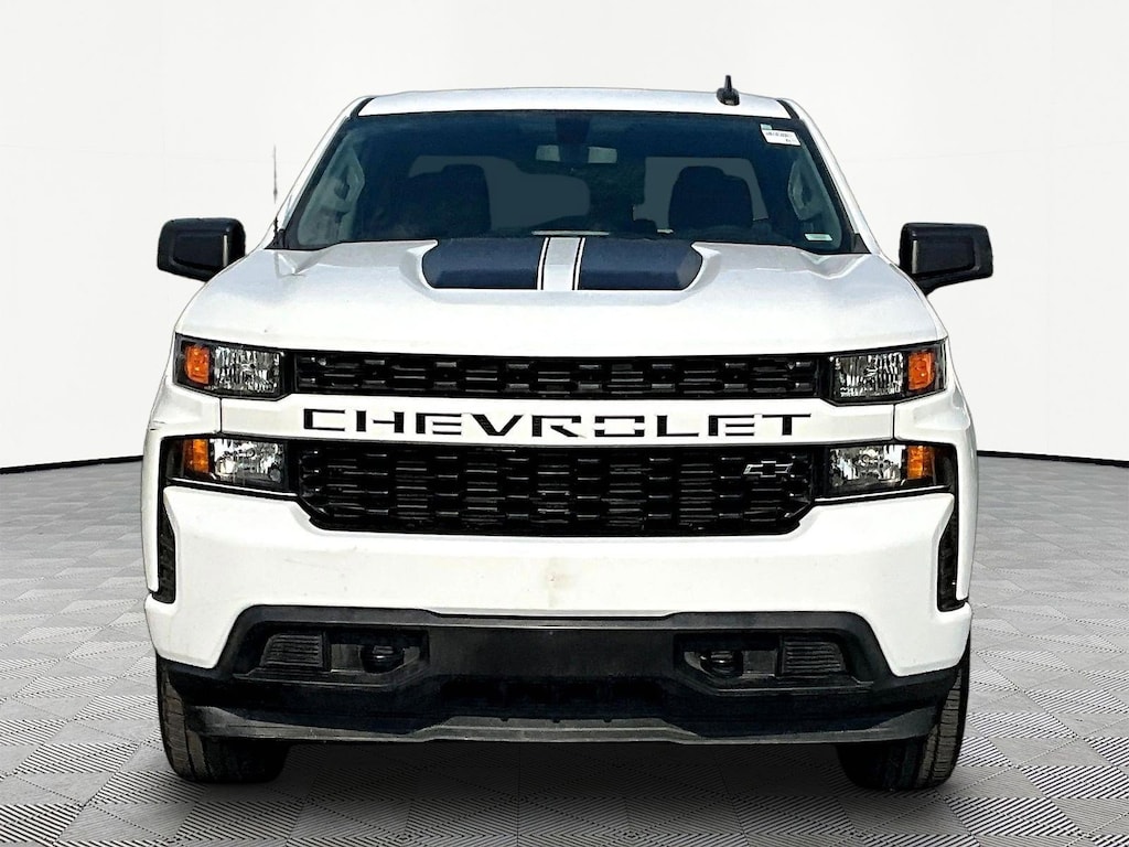 Used 2021 Chevrolet Silverado 1500 4WD Crew Cab 147 Custom Truck Crew Cab