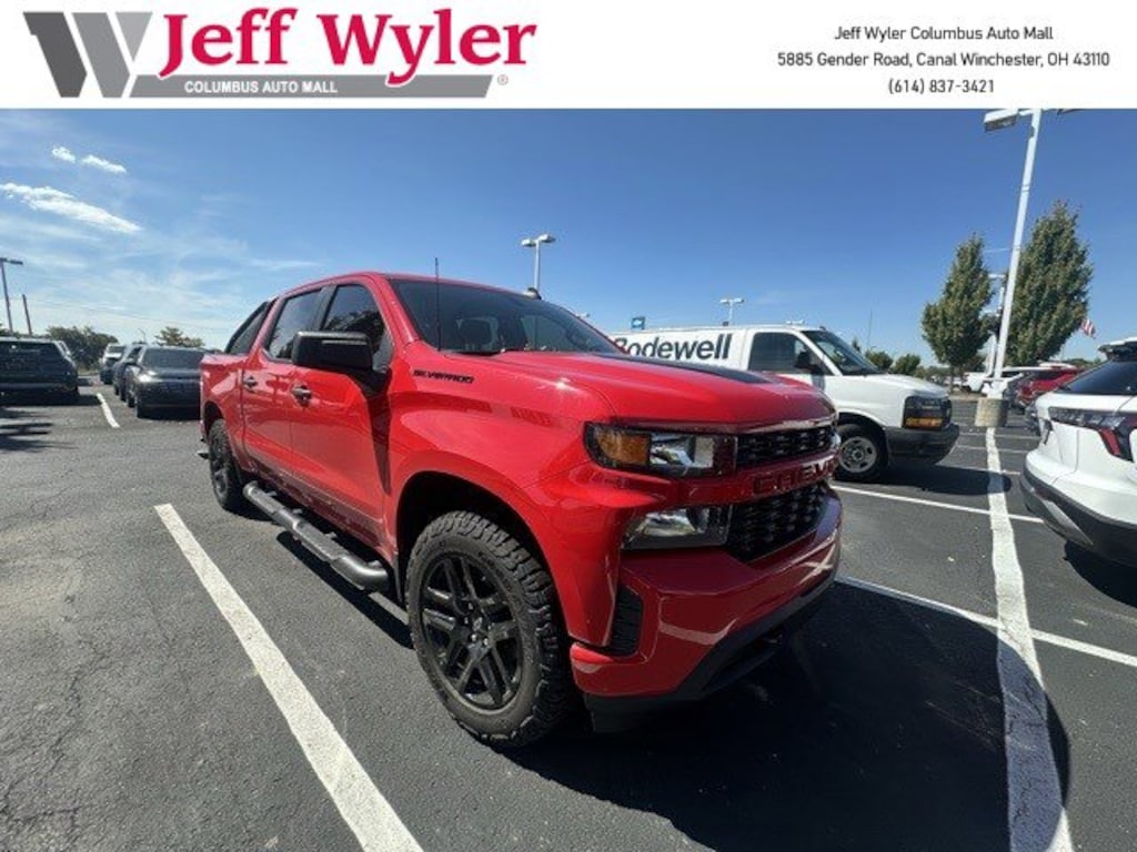 Used 2020 Chevrolet Silverado 1500 4WD Crew Cab 147 Custom Truck Crew Cab