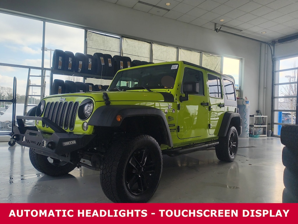 Used 2017 Jeep Wrangler Unlimited Sport 4x4 SUV