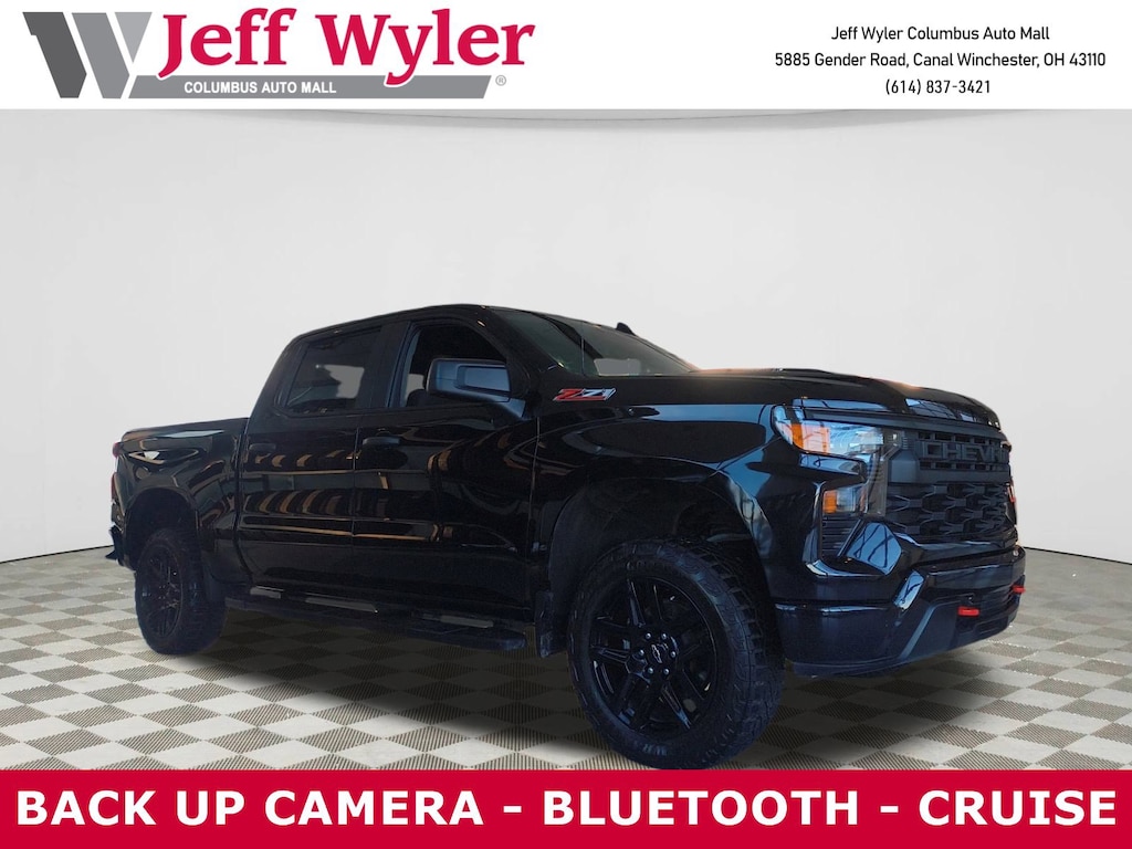 Used 2024 Chevrolet Silverado 1500 4WD Crew Cab 147 Custom Trail Boss Truck Crew Cab