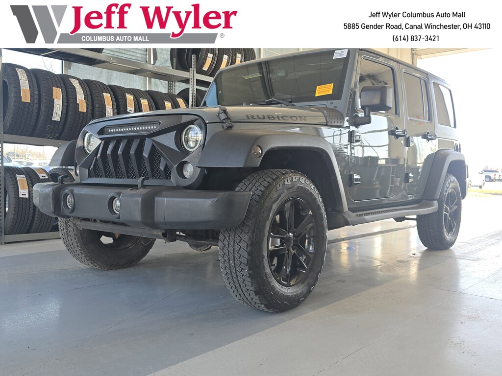 Used 2015 Jeep Wrangler Unlimited 4WD 4dr Rubicon SUV