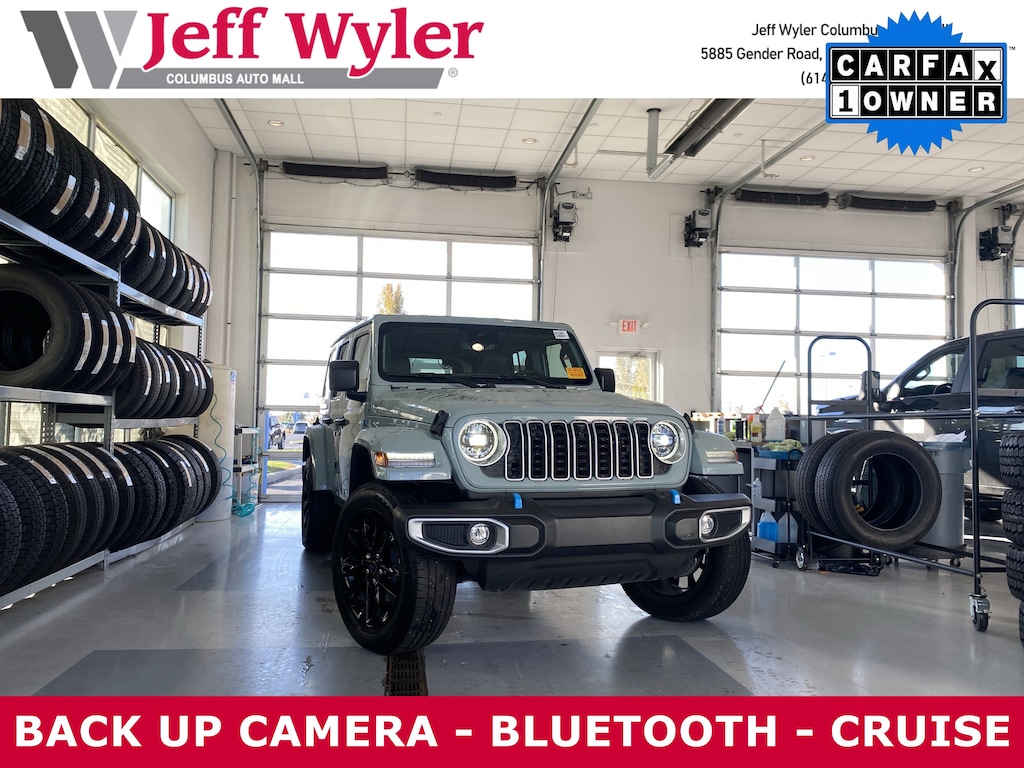 Used 2024 Jeep Wrangler 4xe Sahara 4x4 SUV
