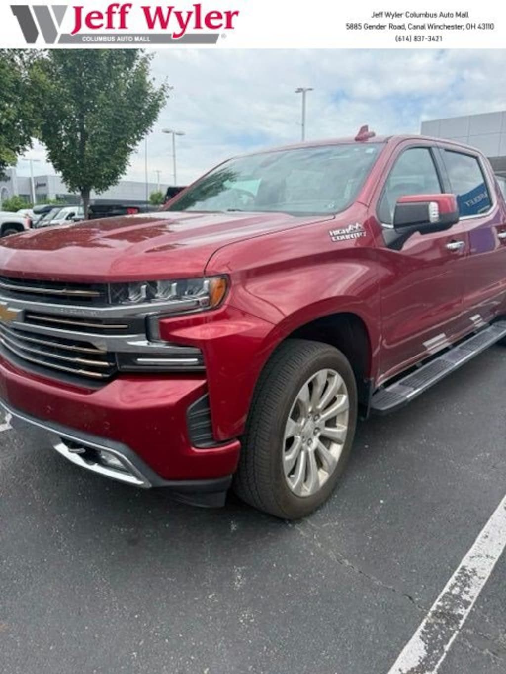 Used 2020 Chevrolet Silverado 1500 4WD Crew Cab 147 High Country Truck Crew Cab