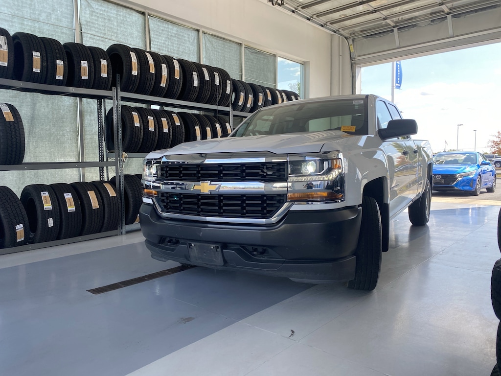 Used 2019 Chevrolet Silverado 1500 LD 4WD Double Cab Work Truck Truck Double Cab