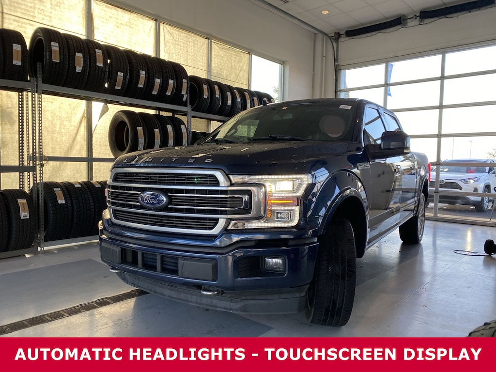 Used 2018 Ford F-150 Limited 4WD SuperCrew 5.5 Box Truck SuperCrew Cab