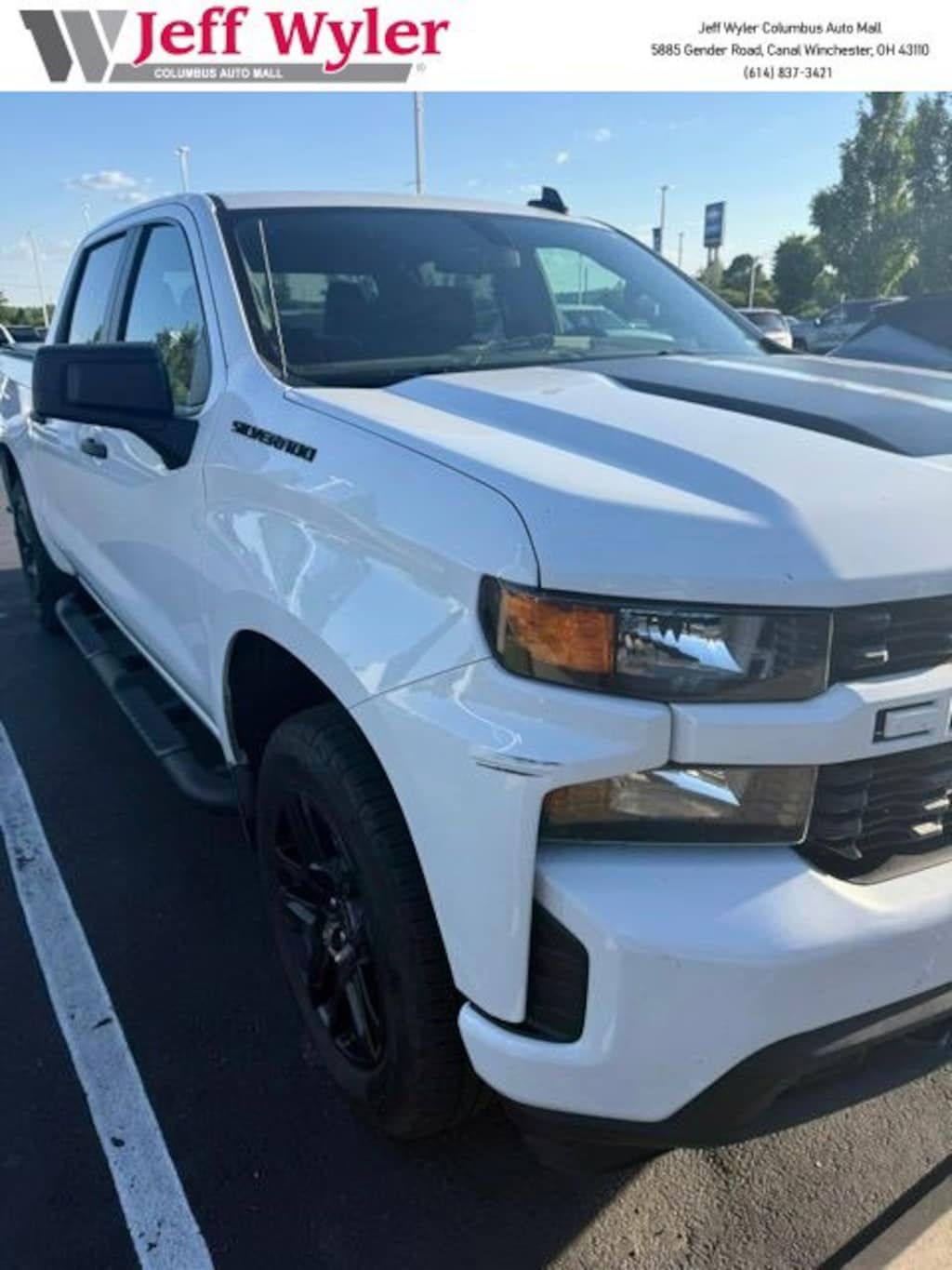 Used 2021 Chevrolet Silverado 1500 4WD Crew Cab 147 Custom Truck Crew Cab