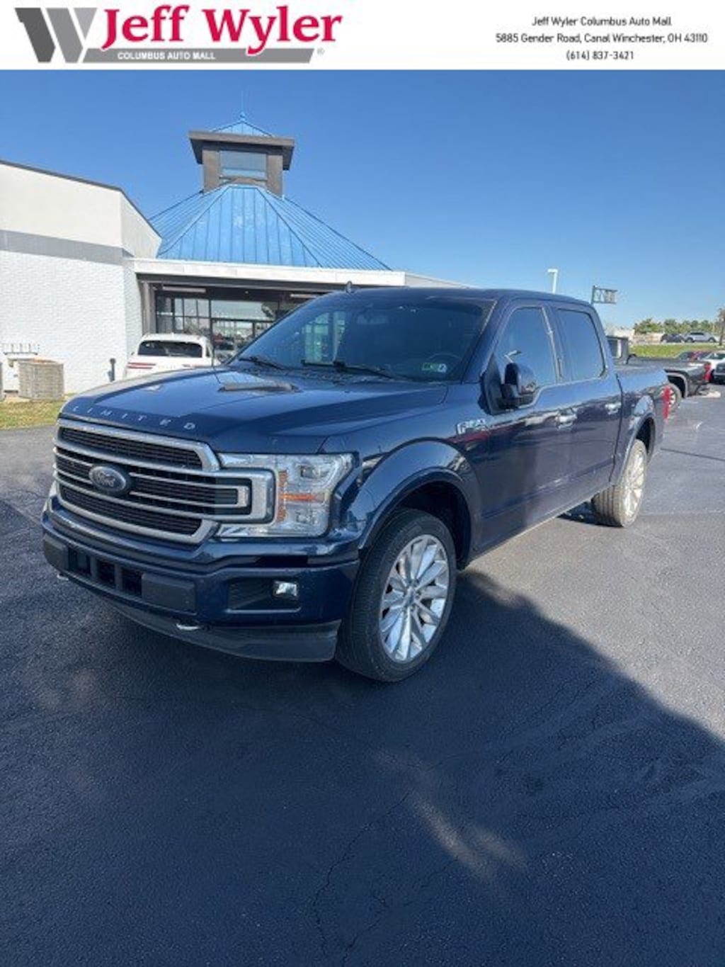 Used 2018 Ford F-150 Limited 4WD SuperCrew 5.5 Box Truck SuperCrew Cab