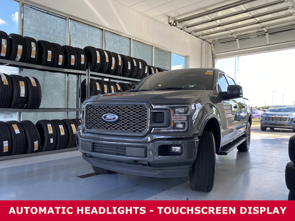 Used 2020 Ford F-150 LARIAT 4WD SuperCrew 5.5 Box Truck SuperCrew Cab
