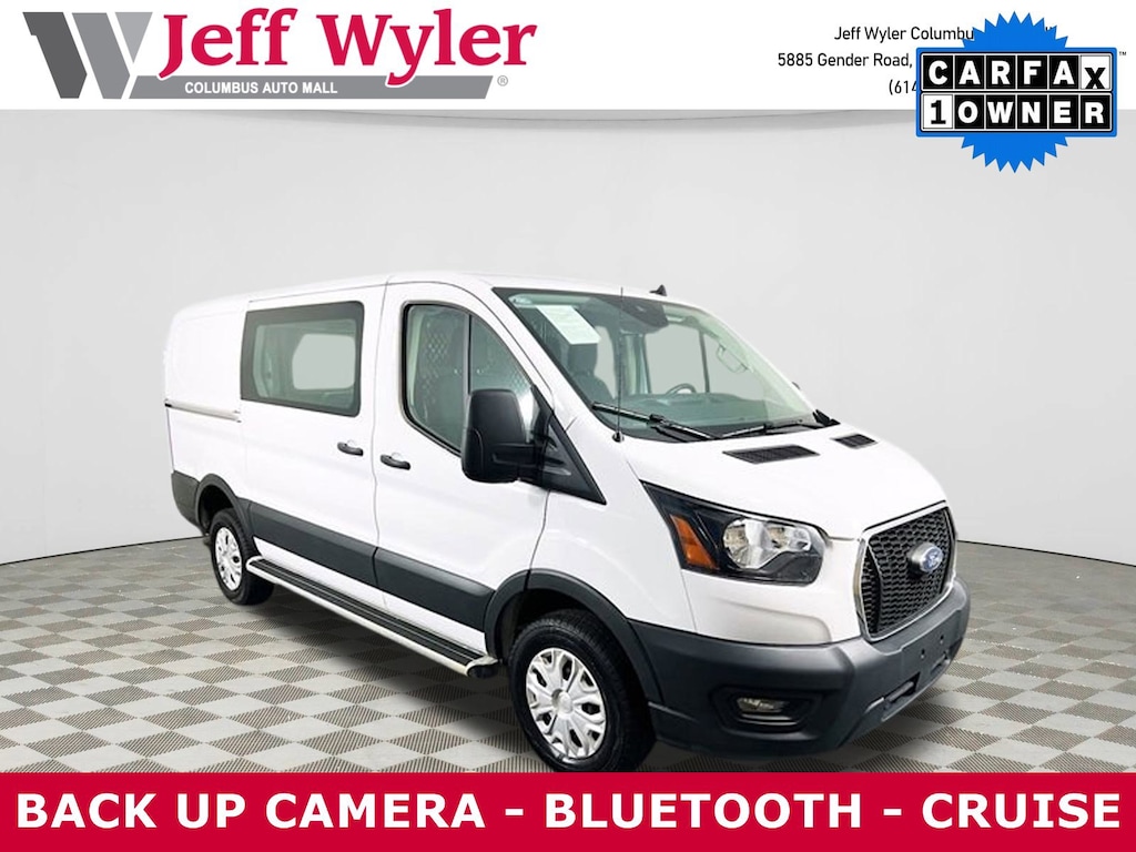 Used 2024 Ford Transit Cargo Van T-250 130 Low Rf 9070 GVWR RWD Van Low Roof Van