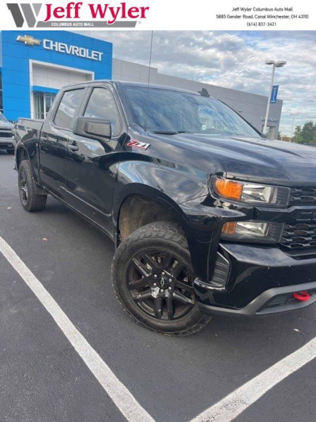 Used 2021 Chevrolet Silverado 1500 4WD Crew Cab 147 Custom Trail Boss Truck Crew Cab