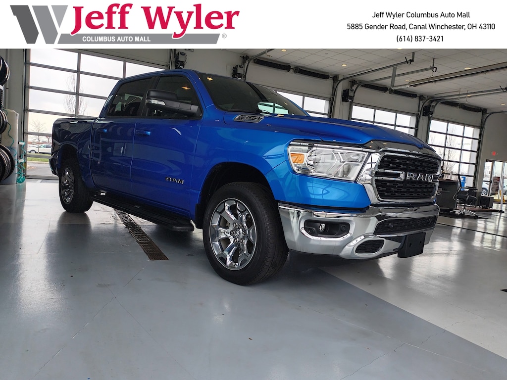 Used 2022 Ram 1500 Big Horn 4x4 Crew Cab 57 Box Truck Crew Cab