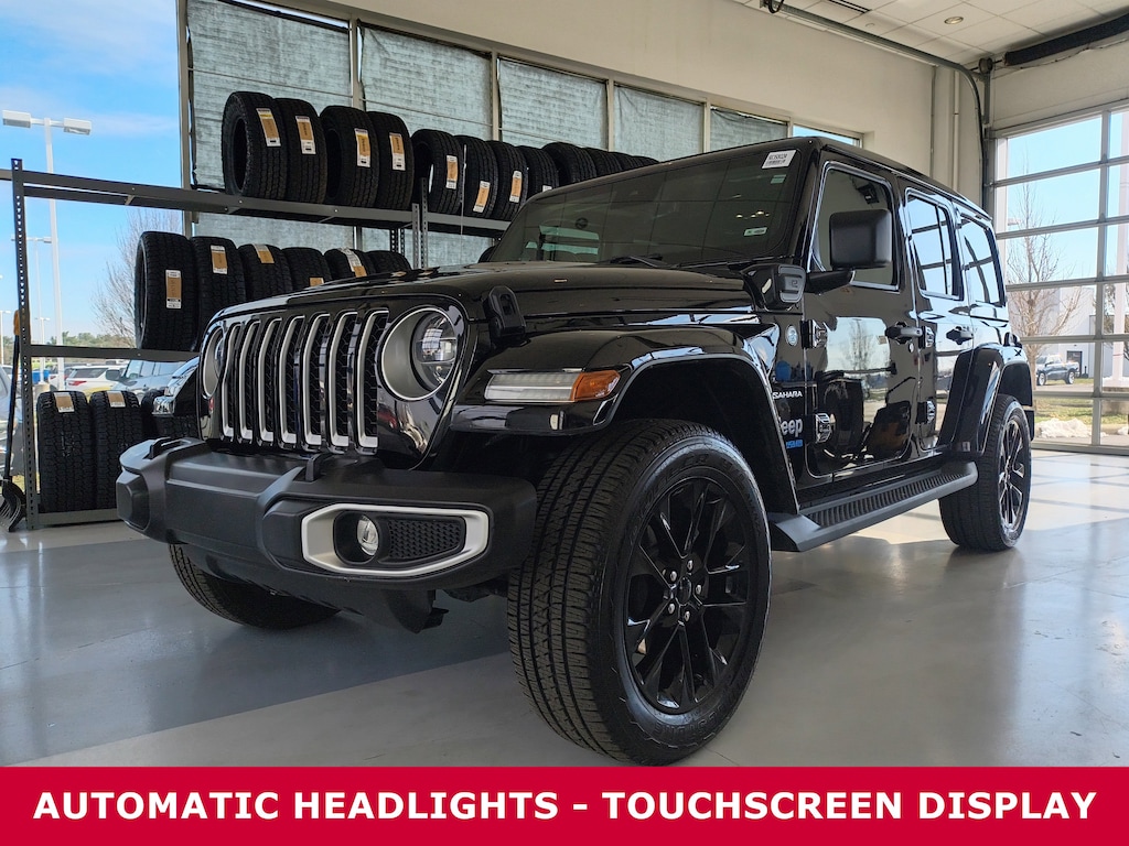 Used 2021 Jeep Wrangler 4xe Unlimited Sahara 4x4 SUV