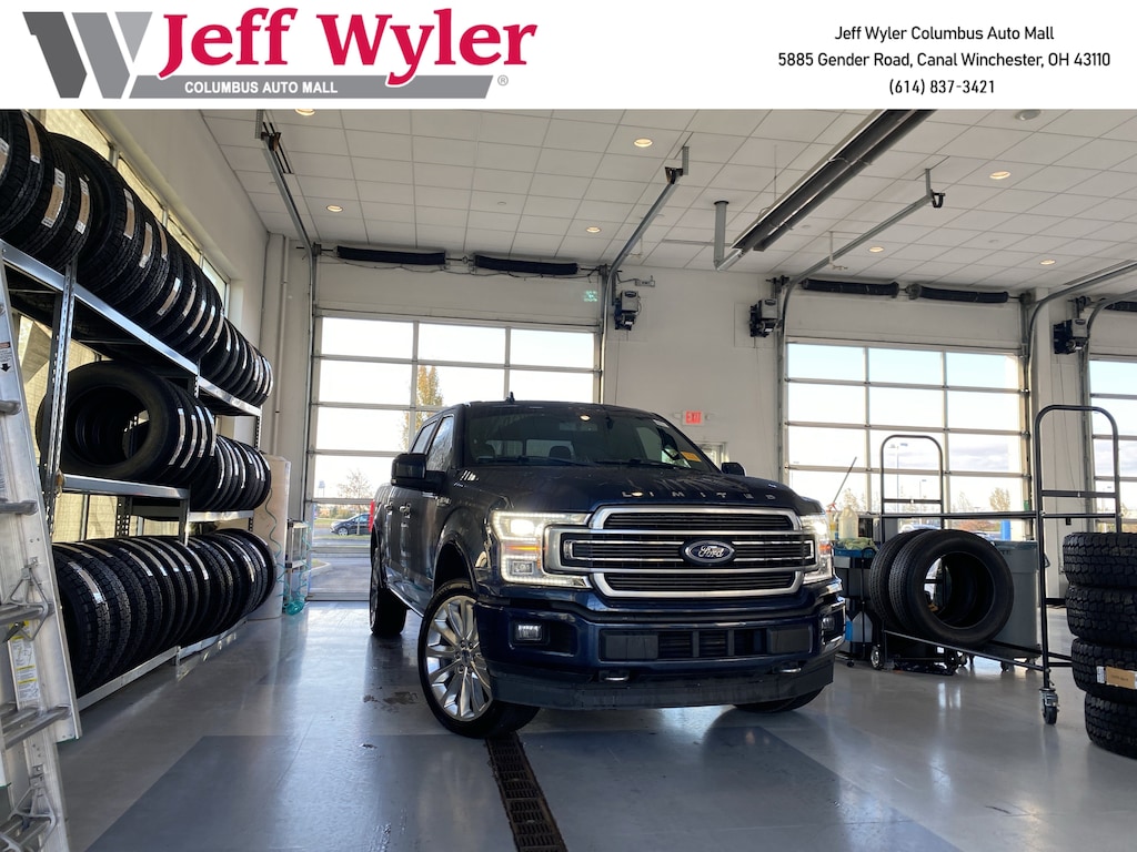 Used 2018 Ford F-150 Limited 4WD SuperCrew 5.5 Box Truck SuperCrew Cab
